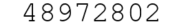 Number 48972802.