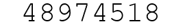 Number 48974518.