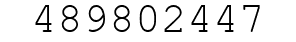 Number 489802447.