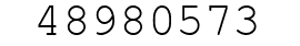 Number 48980573.