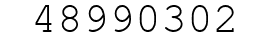 Number 48990302.