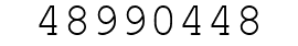 Number 48990448.