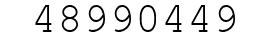 Number 48990449.