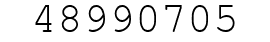 Number 48990705.