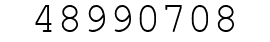 Number 48990708.