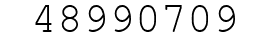 Number 48990709.