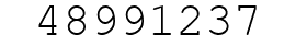 Number 48991237.