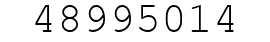 Number 48995014.