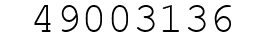Number 49003136.