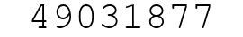 Number 49031877.