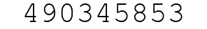 Number 490345853.