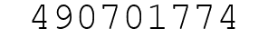 Number 490701774.