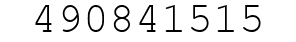 Number 490841515.