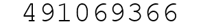 Number 491069366.