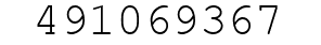 Number 491069367.