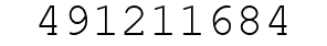 Number 491211684.