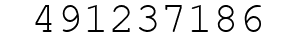 Number 491237186.