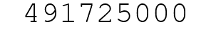 Number 491725000.