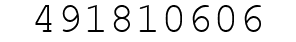 Number 491810606.