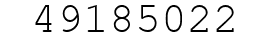 Number 49185022.