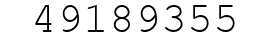 Number 49189355.