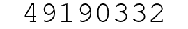 Number 49190332.