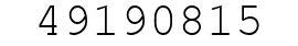 Number 49190815.