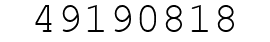 Number 49190818.