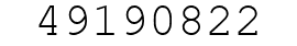 Number 49190822.