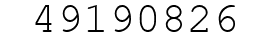 Number 49190826.
