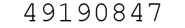 Number 49190847.