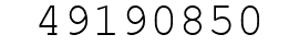 Number 49190850.