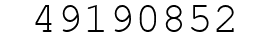 Number 49190852.