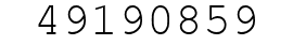 Number 49190859.