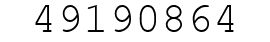 Number 49190864.