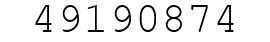 Number 49190874.