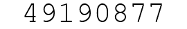 Number 49190877.