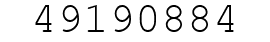Number 49190884.