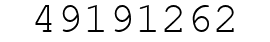 Number 49191262.