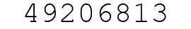 Number 49206813.