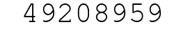 Number 49208959.