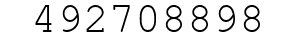 Number 492708898.