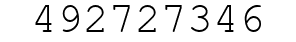 Number 492727346.