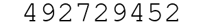 Number 492729452.