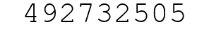Number 492732505.