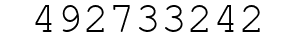 Number 492733242.