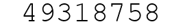 Number 49318758.