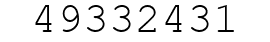 Number 49332431.