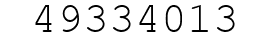 Number 49334013.