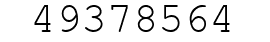 Number 49378564.